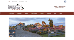 Desktop Screenshot of dungenessbarnhouse.com